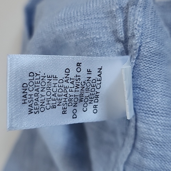 J. Jill Knit Linen Cardigan Shirt/ Size  XL/PETITE - Picture 6 of 11